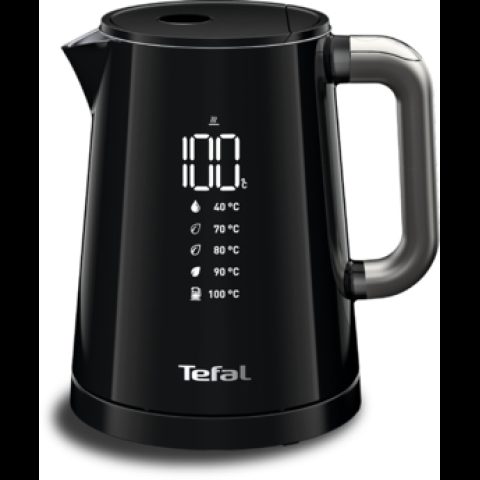Tefal KO854830 elektriskās tējkanna 1 L Melns