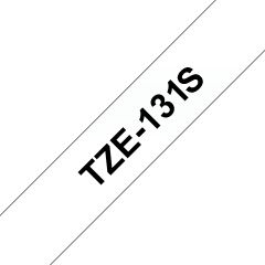 Brother TZE131S этикеточная лента Черный на прозрачном TZe