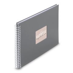 Hama Fine Art photo album Grey 300 sheets 10 x 15 cm Spiral binding