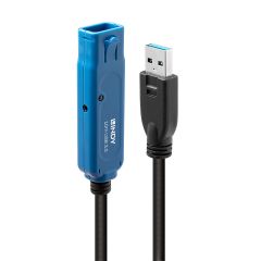 Lindy 43157 USB кабель USB 3.2 Gen 1 (3.1 Gen 1) 10 m USB A 5 Gbit/s Черный