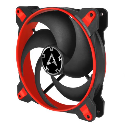 Arctic BioniX P140 (Red) – Pressure-optimised 140 mm Gaming Fan with PWM PST