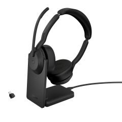 Jabra Evolve2 55 Austiņas Bezvadu Birojs / zvanu centrs USB Veids-C Bluetooth