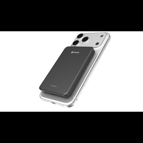 eSTUFF ES641101 power bank Wireless charging Black