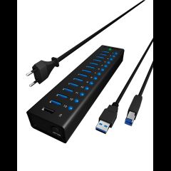 Icy Box IB-AC6113 USB 3.2 Gen 1 (3.1 Gen 1) Type-B 5000 Mbit/s Black
