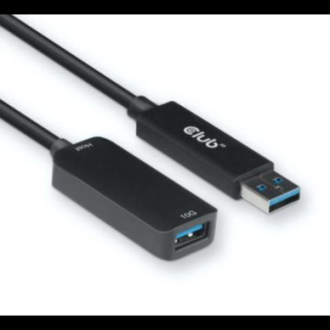 Club 3D CLUB3D USB 3.2 Gen2 Type A Extension Cable 10Gbps M/F 5m/16.40ft