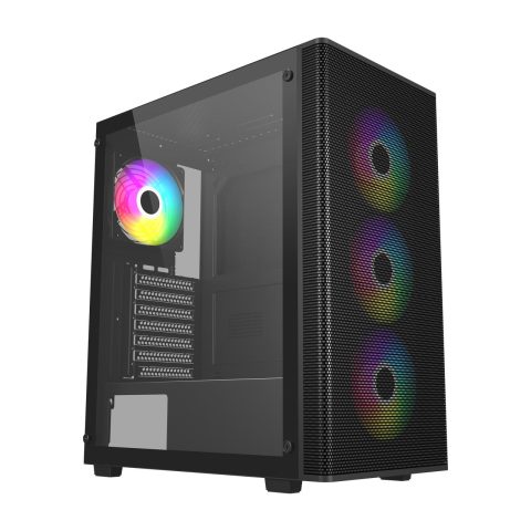 FSP M220-BA Midi Tower Melns