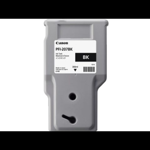 Canon PFI-207 BK струйный картридж 1 шт Подлинный Черный