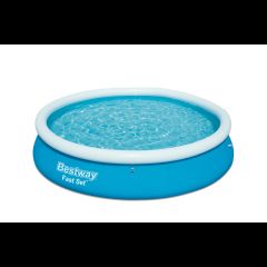 Bestway Fast Set 57273 virszemes baseins Piepūšams baseins Apaļš 5377 L Zils