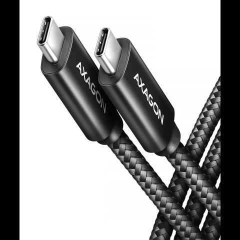 Axagon BUCM4X-CM10AB USB кабель USB4 Gen 3x2 1 m USB C 40 Gbit/s 240 W Черный