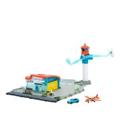 Mattel Matchbox Airport Takeoff Adventure Playset with 1 Die-Cast Toy Audi Car…