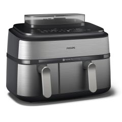 Philips 5000 series NA555/00 fryer Double 9 L Stand-alone 2750 W Hot air fryer S…