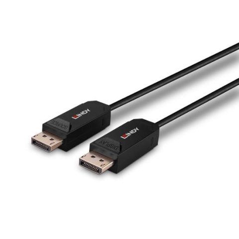 Lindy 38524 DisplayPort кабель 40 m Черный