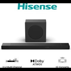 Hisense AX3120Q Melns 3.1.2 kanāli 440 W