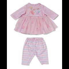 Zapf BABY born Dress Rose 36cm Doll clothes set