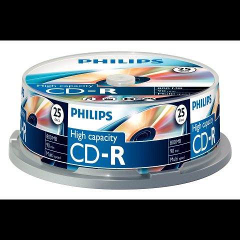 Philips CR8D8NB25/00 tukšs kompaktdisks 800 MB