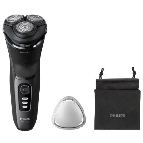 Philips 3000 series Shaver S3244/12 Elektriskais skuveklis mitrai un sausai skūš…