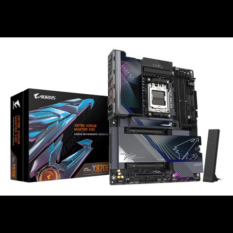 Gigabyte X870E AORUS MASTER X3D AMD X870E Socket AM5 ATX