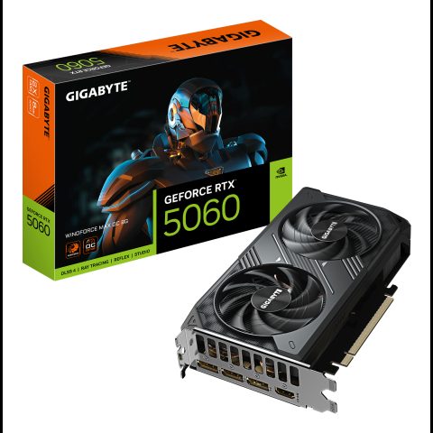 Gigabyte GeForce RTX 5060 WINDFORCE MAX OC 8G NVIDIA 8 GB GDDR7