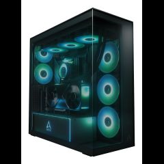 Arctic Xtender VG (Black) Premium E-ATX PC Case with Vertical GPU Mounting