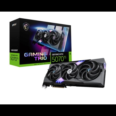 MSI GAMING GeForce RTX 5070 Ti 16G TRIO OC NVIDIA 16 GB GDDR7