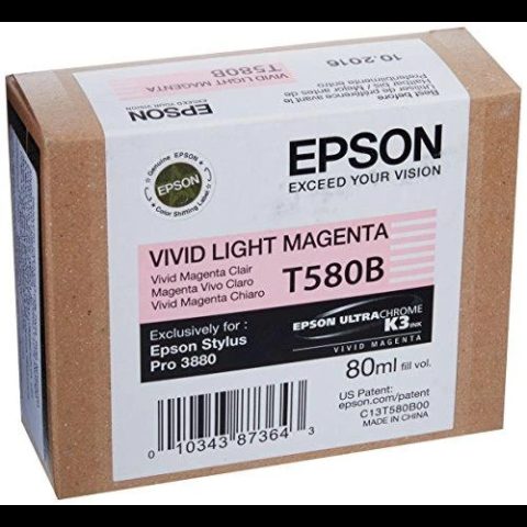 Epson tintes kasetne Vivid Light Magenta · paredzēta Stylus PRO 3800 · 80ml ·…