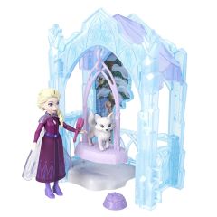 Disney Frozen Storytime Stackers Elsa Small Doll & Icy Animal Hideaway Playset w/ Fox…