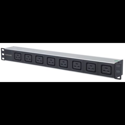 Intellinet 19" 1U Rackmount 8-Output C19 Power Distribution Unit (PDU) With Removab…