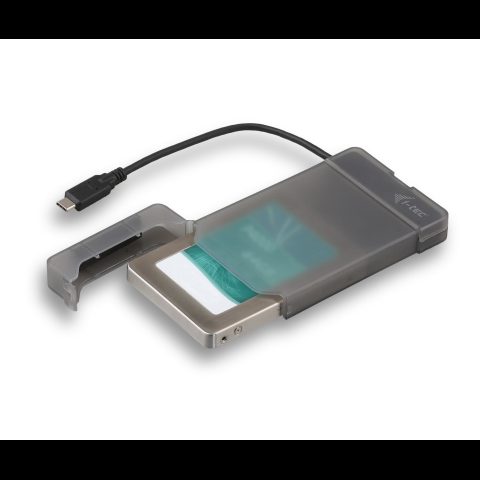 I-tec C31MYSAFEU313 cieto disku uzglabāšanas sistēma HDD/SSD korpuss Melns 2.5…