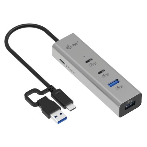 I-tec Metal CAHUBMETAL2A2CPD хаб-разветвитель USB 3.2 Gen 1 (3.1 Gen 1) Type-A…