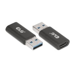 Club 3D CLUB3D USB 3.2 Gen1 Type A to USB 3.2 Gen1 Type C Adapter M/F