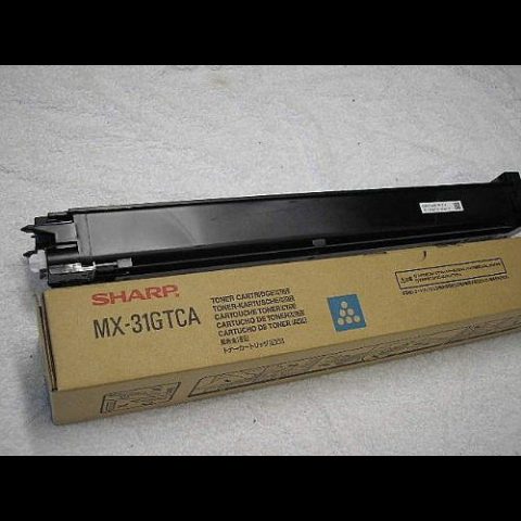 Sharp MX-31GTCA toner cartridge 1 pc(s) Original Cyan