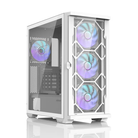 Zalman Z10 Duo balta korpusas
