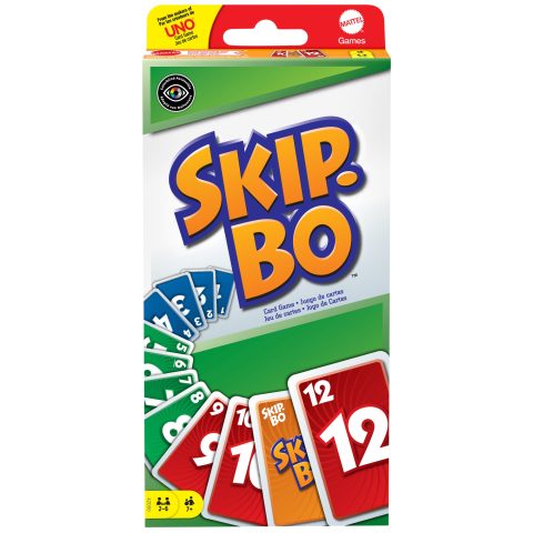 Mattel Games Skip-Bo Kāršu spēle Kartes nomaiņa