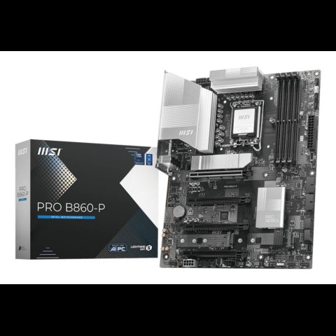 MSI PRO B860-P mātes plate Intel B860 LGA 1851 (Socket V1) ATX