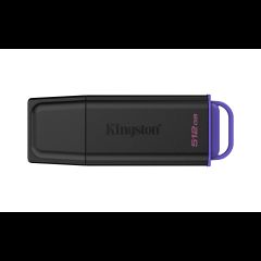 Kingston Technology DataTraveler 512GB Portable USB 3.2 Gen 1 Exodia Black/Purple