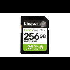 Kingston Technology 256GB SDXC Canvas Select Plus Gen3 150MB/s C10 UHS-I U1 V10
