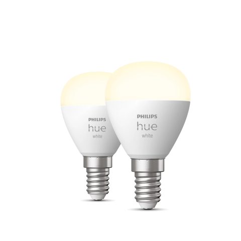 Philips Hue White Lustra – viedā spuldze E14 – (2 gab. pakojumā)