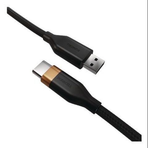 Duracell DRU5021A USB кабель 2 m USB A USB C Черный