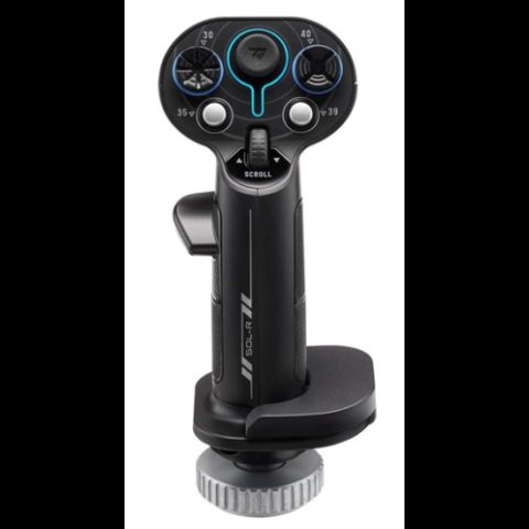Thrustmaster Sol-R 3 AVA Add-On Grip Черный USB Flightstick Аналоговый/цифровой ПК