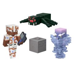 Mattel Minecraft Tricky Trials Set with 3 Action Figures