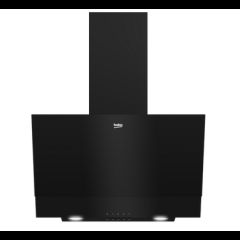 Beko BHCA62422BBH cooker hood Wall-mounted Black 400 m³/h