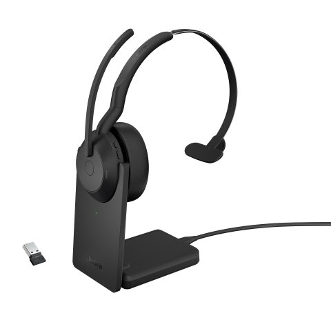 Jabra Evolve2 55 Гарнитура Беспроводной Оголовье Офис/колл-центр USB Type-C Bl…