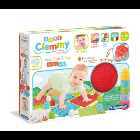 Clementoni 17352 детский развивающий игровой коврик Разноцветный детский игровой ко…