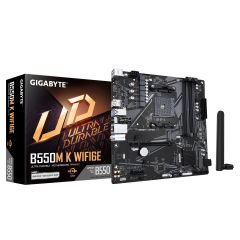 Gigabyte B550M K WIFI6E AMD B550 Ligzda AM4 mikro ATX