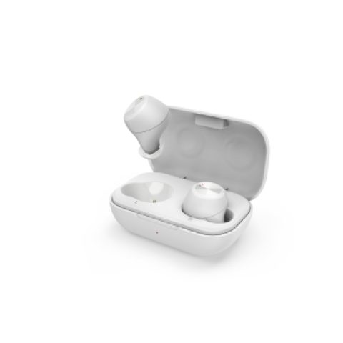 Thomson Hama WEAR7701W Headset Wireless In-ear Calls/Music Bluetooth White