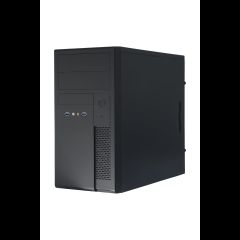 Chieftec XT-01B-350GPB системный блок Mini Tower Черный 350 W