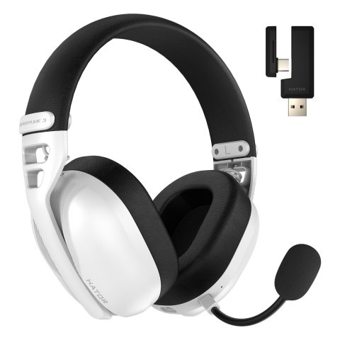 Hator Hyperpunk 3 Wireless Austiņas Vadu & Bezvadu Speļu USB Type-C / USB Type…