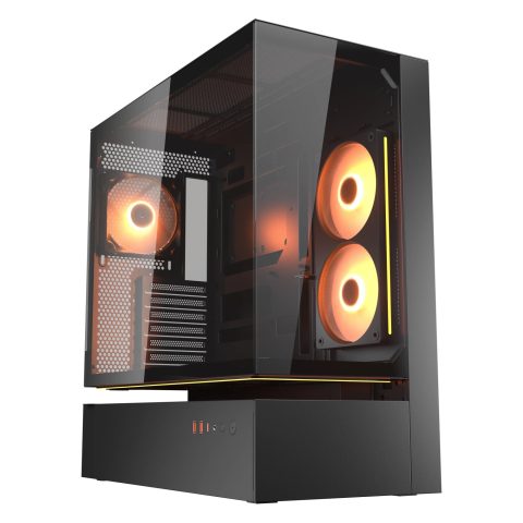 Cougar CGR-2DA4B Midi Tower Черный