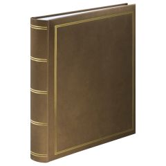 Hama London photo album Brown 80 sheets 10 x 15 Case binding