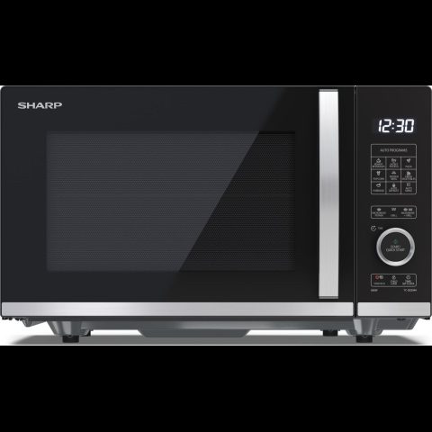 Sharp YC-QG204AE-B microwave Black Grill microwave Countertop 20 L 800 W